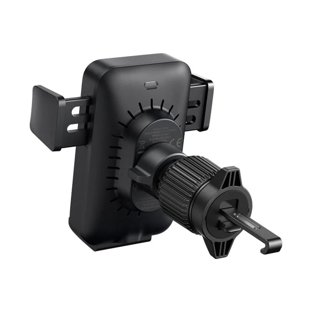 Carregador Auto Wireless Baseus Wisdom Pro Vent, 15W, 1.67A, Preto C40381501123-00