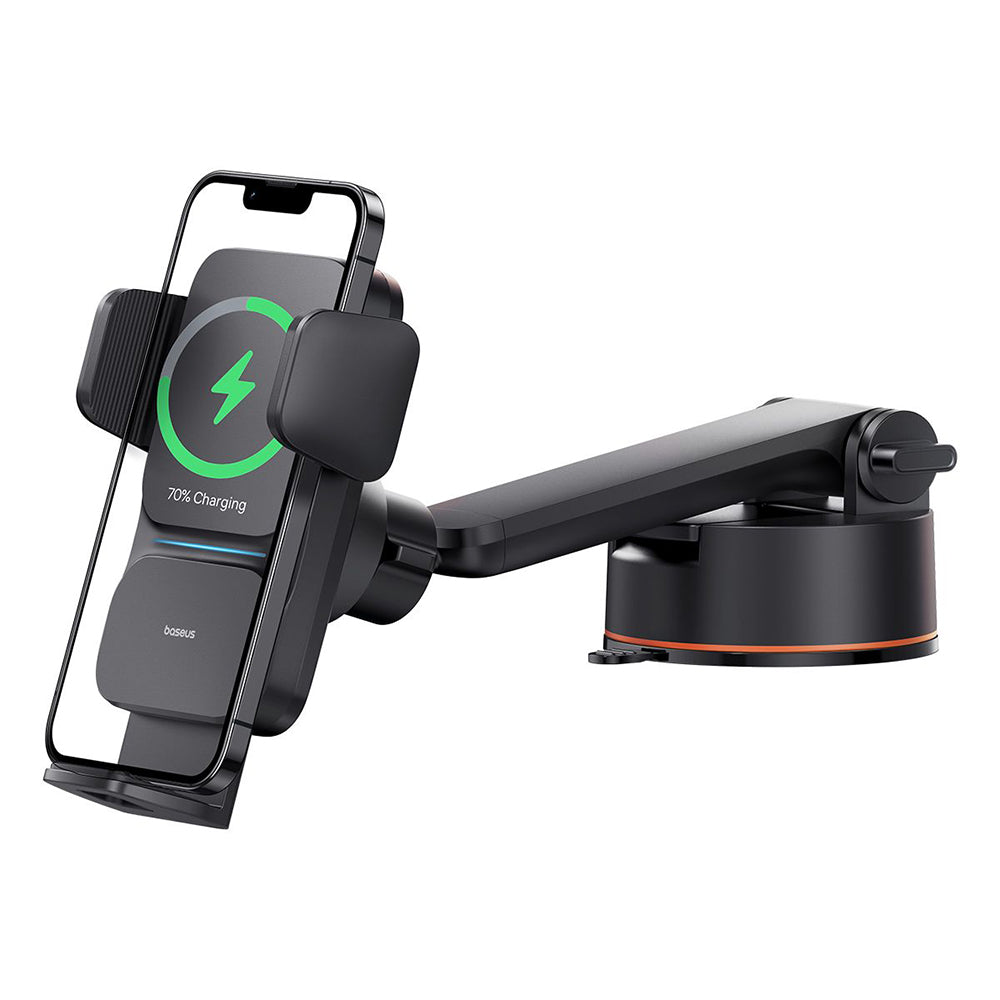 Carregador Auto Wireless Baseus Wisdom Dash, 15W, 1.67A, Preto C40344901113-Z1