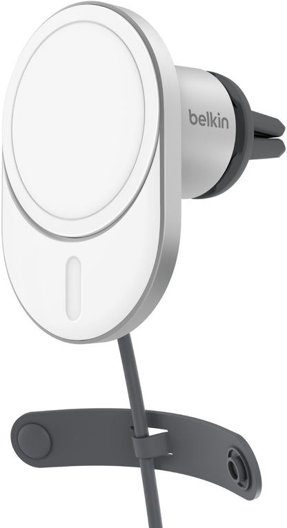Carregador Automóvel Sem Fios Belkin BoostCharge Pro, 15W, 1.67A, Branco WIC008btGR-V2