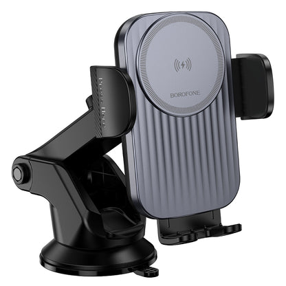 Carregador Auto Wireless Borofone BH222 Leading, 15W, 1.67A, Preto