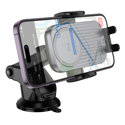 Carregador Auto Wireless Borofone BH222 Leading, 15W, 1.67A, Preto