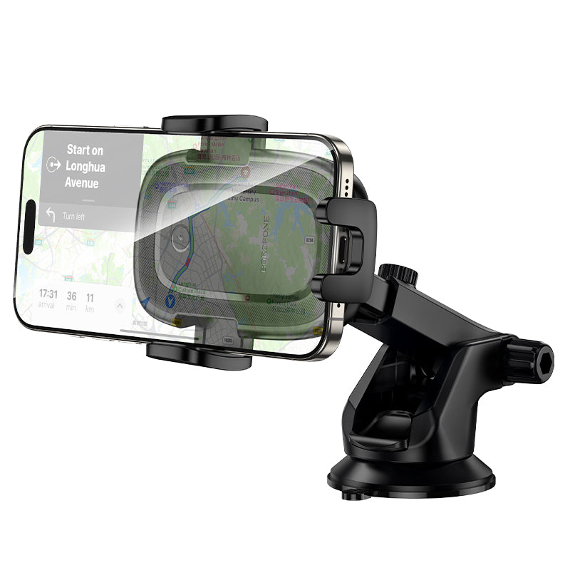 Carregador Auto Wireless Borofone BH223 Follower, 15W, 1.67A, Preto