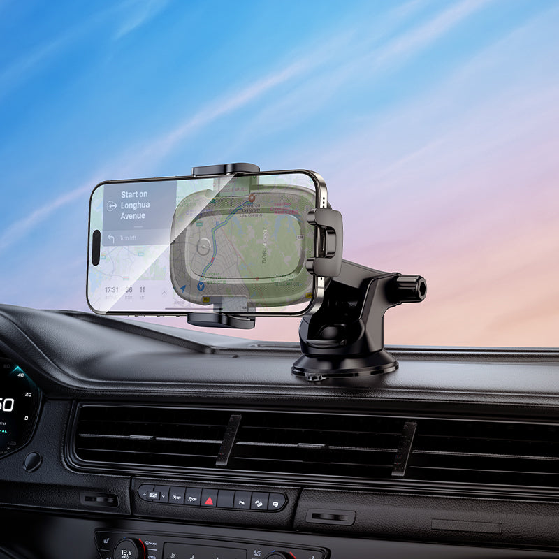 Carregador Auto Wireless Borofone BH223 Follower, 15W, 1.67A, Preto