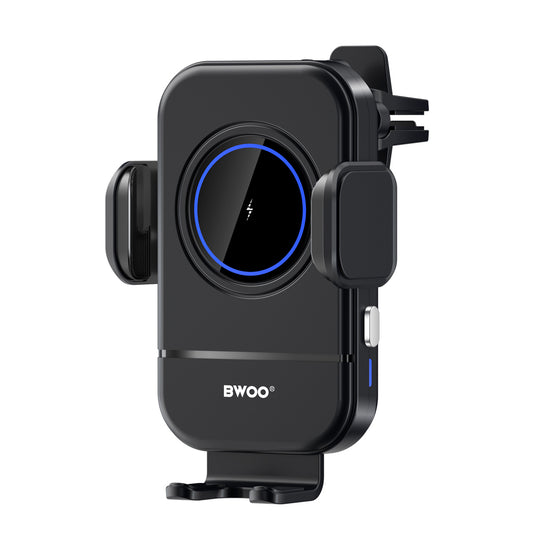 Carregador Auto Wireless BWOO ZJ137, 15W, 1.67A, Preto