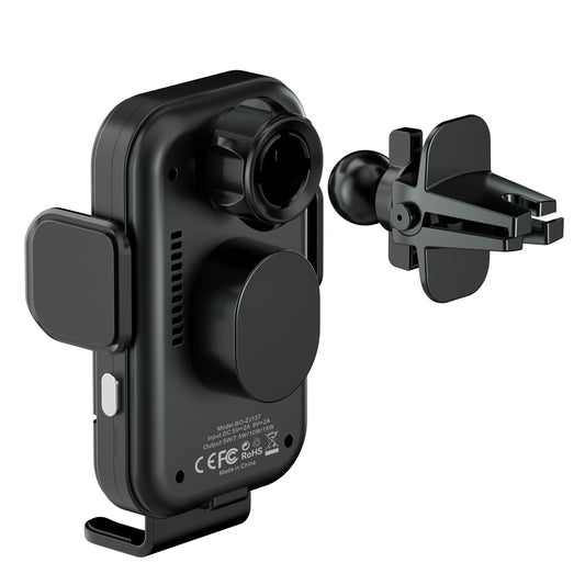 Carregador Auto Wireless BWOO ZJ137, 15W, 1.67A, Preto