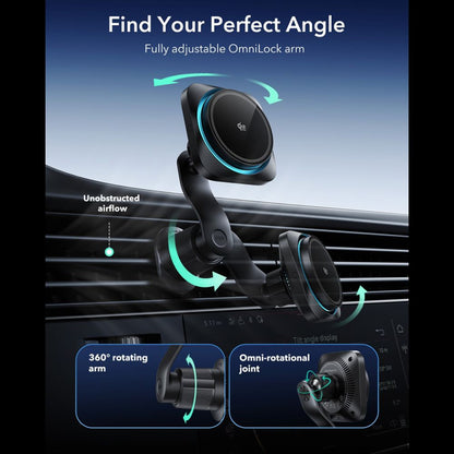 Carregador Auto Wireless ESR, 25W, Preto