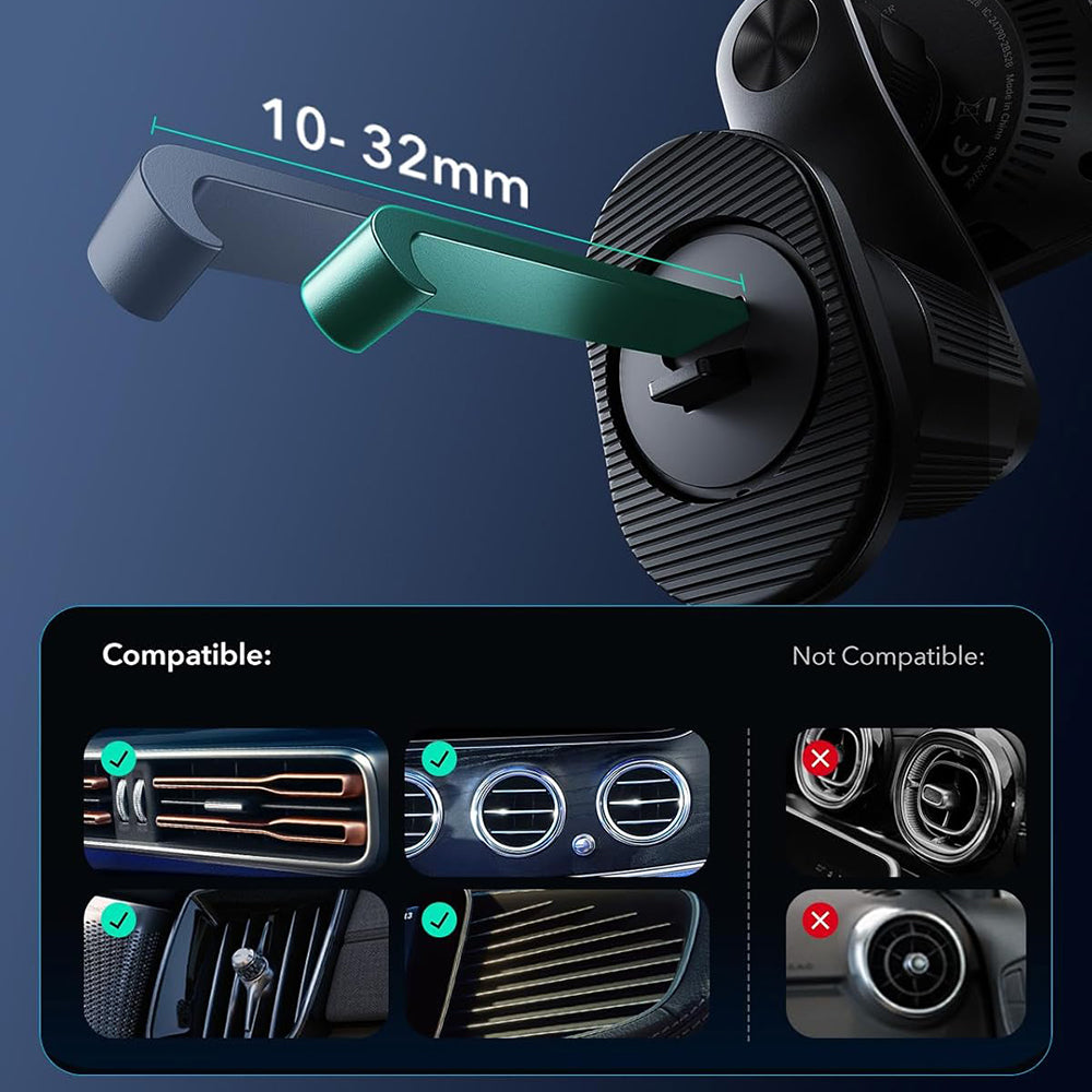 Carregador Auto Wireless ESR, 25W, Preto