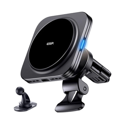 Carregador Auto Wireless ESR HaloLock Vent, 15W, 1.67A, Preto