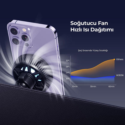 Carregador Auto Wireless HAVIT W3036, 15W, 1.67A, Preto