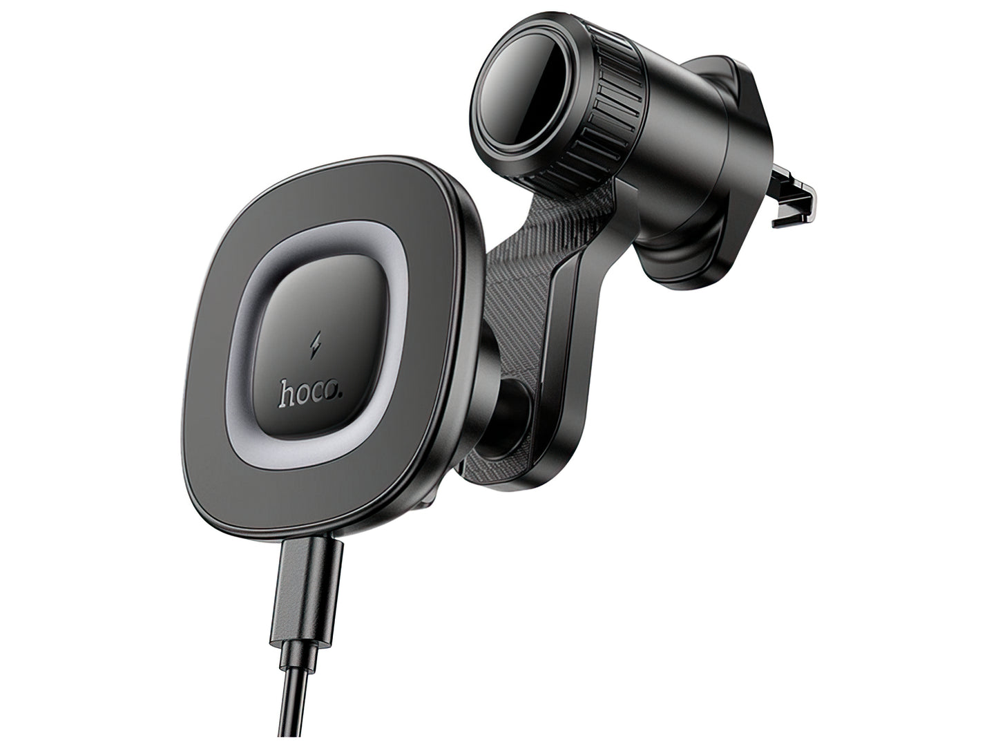 Carregador Auto Wireless HOCO HW30, 15W, 1.67A, Preto