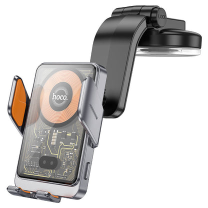 Carregador Auto Wireless HOCO HW8, 15W, 1.67A, Preto