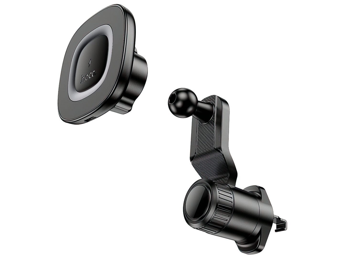 Carregador Auto Wireless HOCO HW30, 15W, 1.67A, Preto