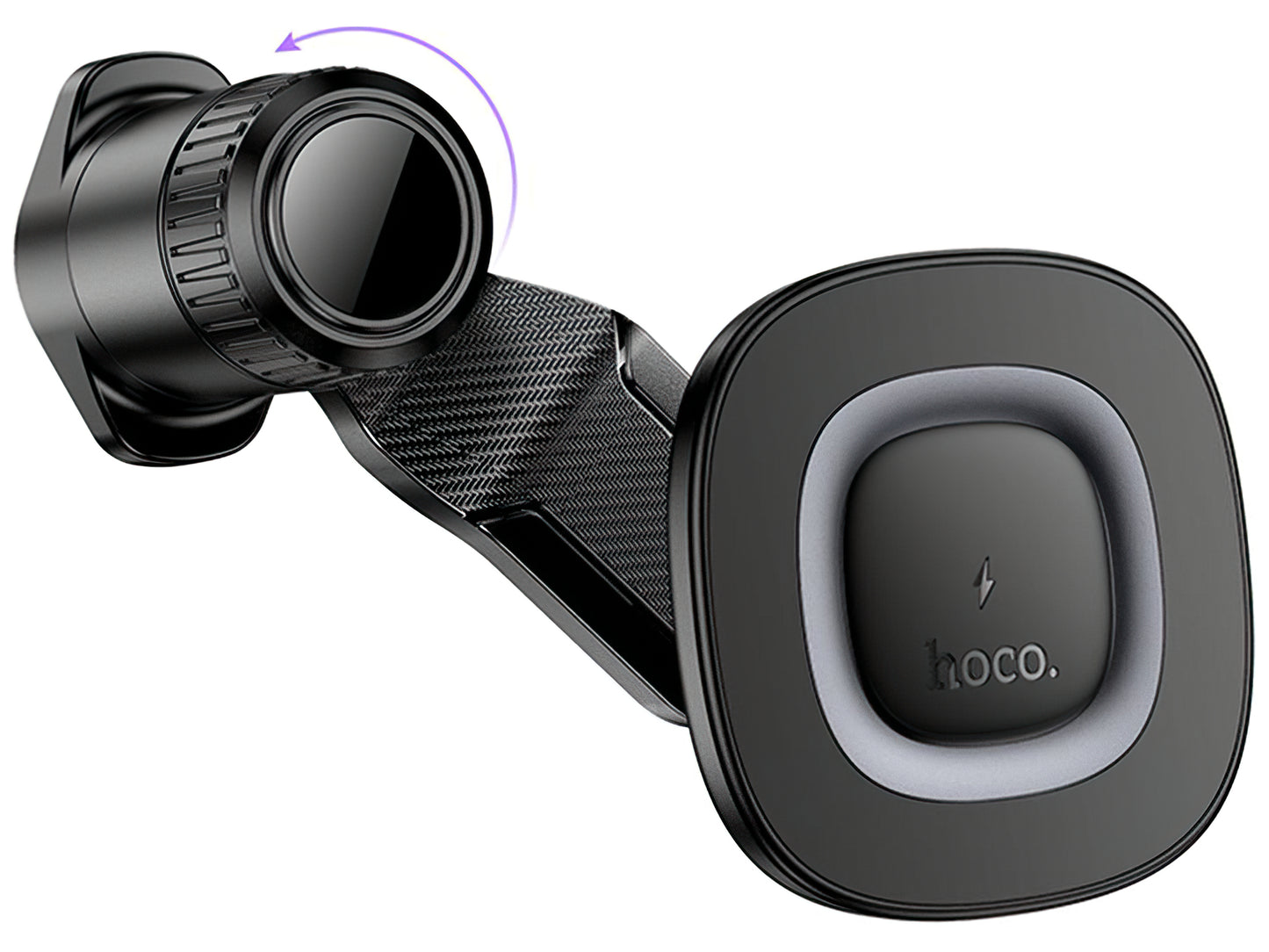 Carregador Auto Wireless HOCO HW30, 15W, 1.67A, Preto