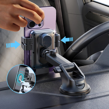 Carregador Auto Wireless Joyroom JR-ZS219, 15W, 1.67A, Preto