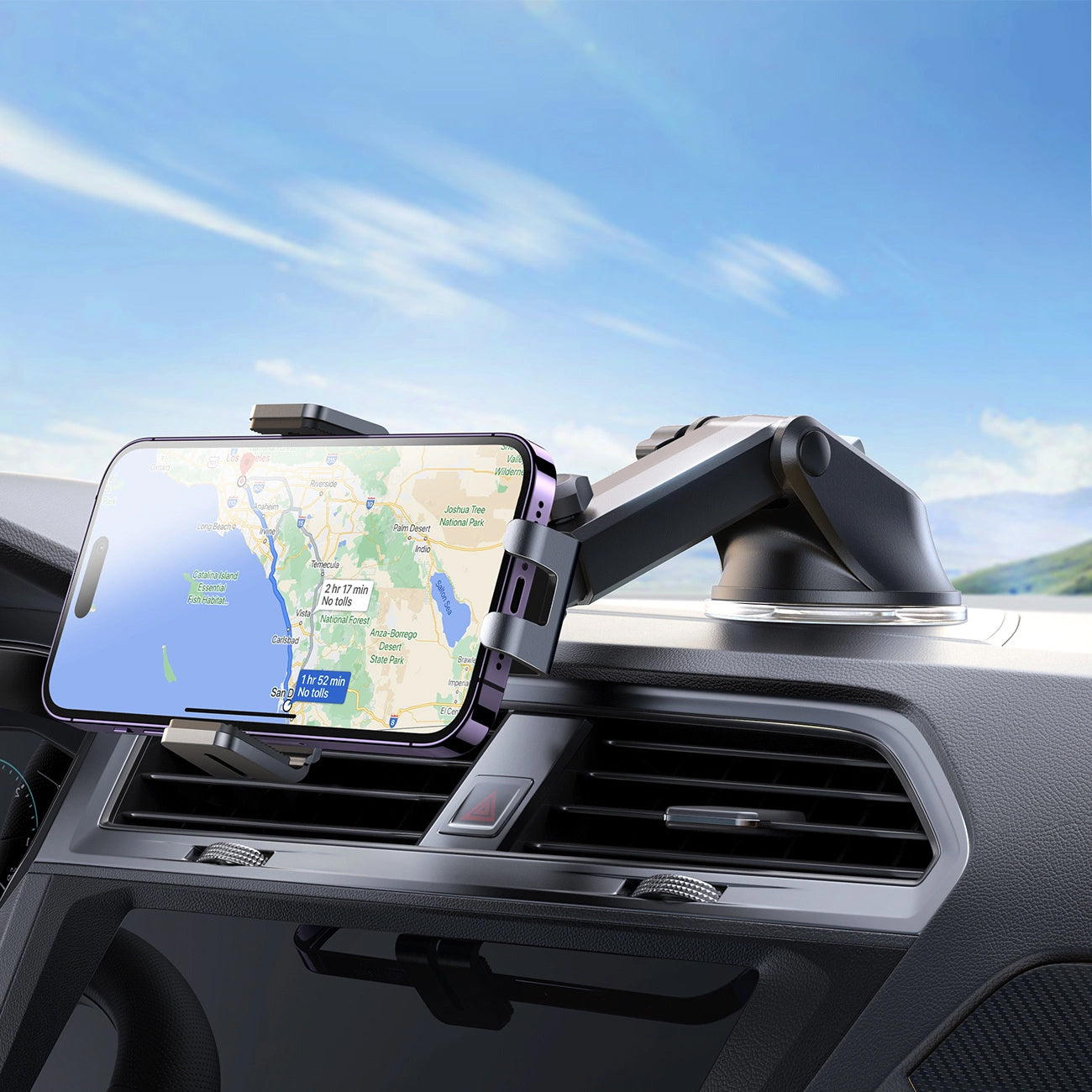 Carregador Auto Wireless Joyroom JR-ZS219, 15W, 1.67A, Preto