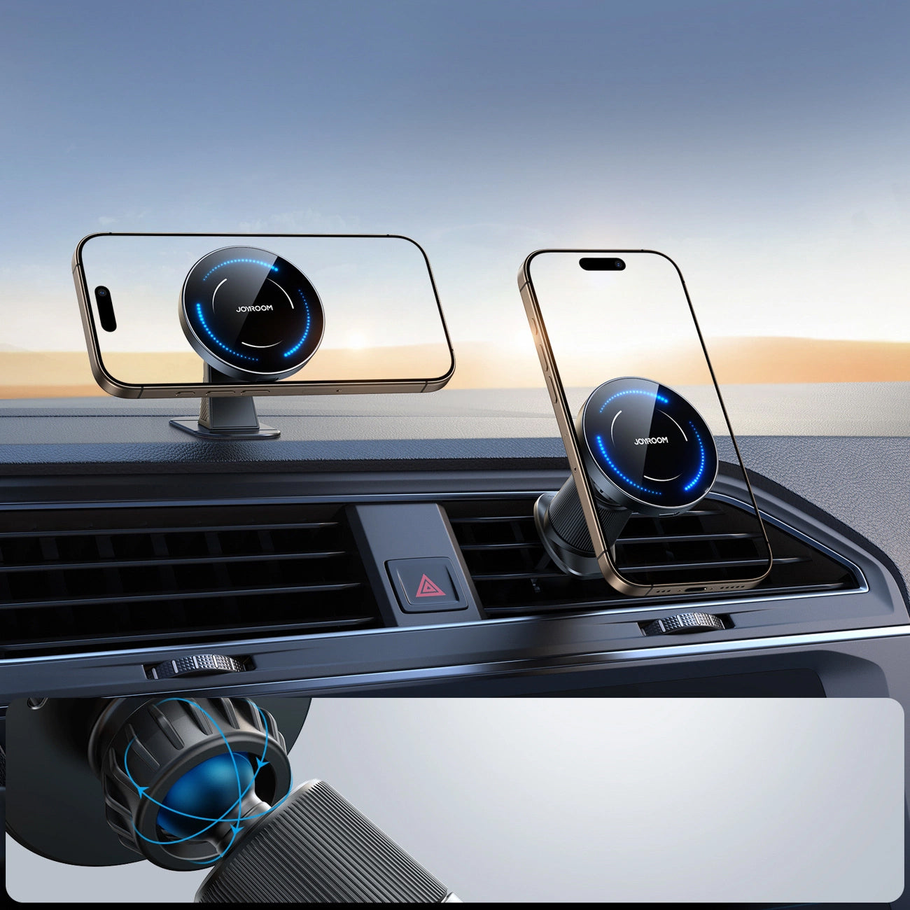 Carregador Auto Wireless Joyroom JR-ZS502, 15W, 1.67A, Preto