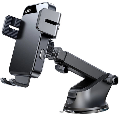 Carregador Auto Wireless Joyroom JR-ZS219, 15W, 1.67A, Preto