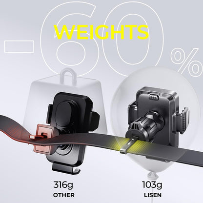 Carregador Auto Wireless Lisen W605, 15W, 1.67A, Preto YL0225030014