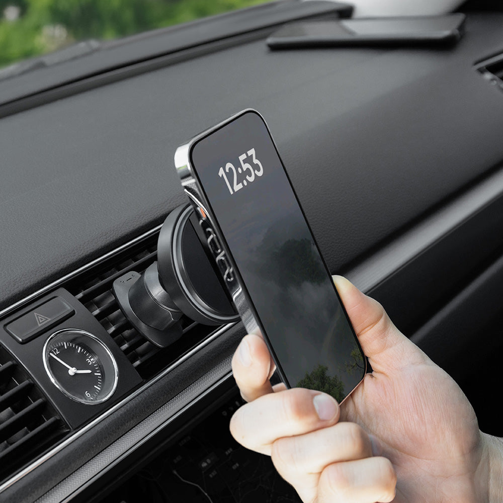 Carregador Auto Wireless Proove Light Circle, 15W, 1.67A, Cinzento WHLC15010002