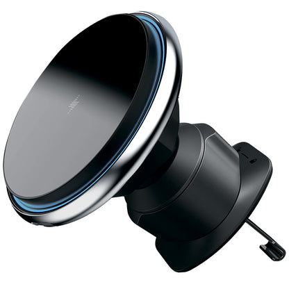Carregador Auto Wireless Proove Magic Circle, 15W, 1.67A, Prateado WHMC15020006