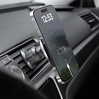 Carregador Auto Wireless Proove Magic Circle, 15W, 1.67A, Prateado WHMC15020006