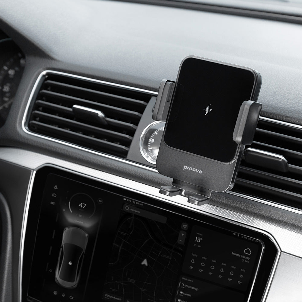 Carregador Auto Wireless Proove Sonic, 15W, 1.67A, Cinzento WHSN15002001