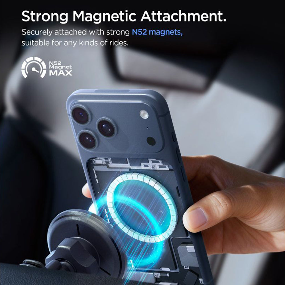 Carregador Auto Wireless Spigen EV15MAQ Essential, 15W, 1.67A, Preto ACP10513