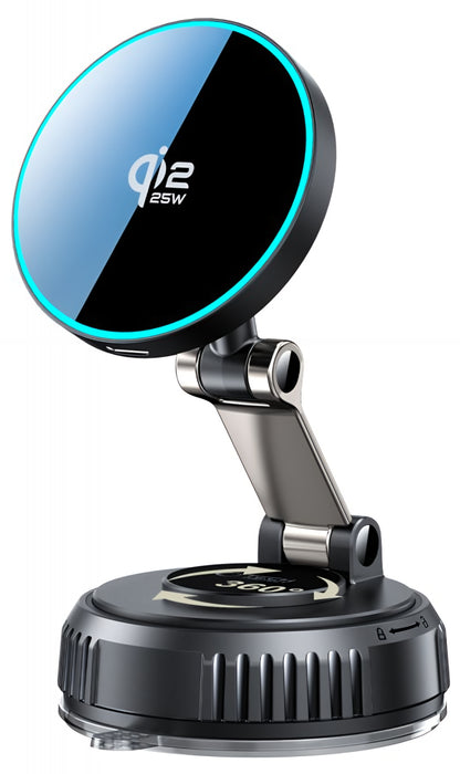 Carregador Auto Wireless Tech-Protect MM25W-V8, 25W, Preto