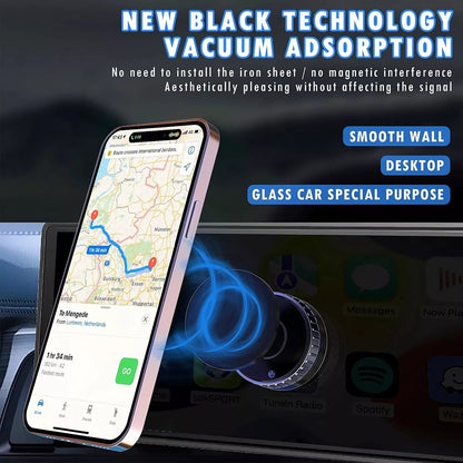 Wireless Car Charger Techsuit HOLD253, 15W, 1.67A, Black