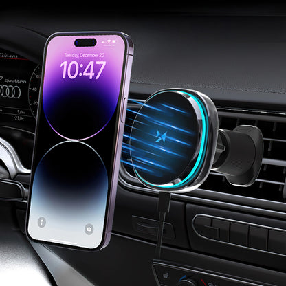 Carregador Auto Wireless WZK WCT5-Q6S2Y, 15W, 1.67A, Preto
