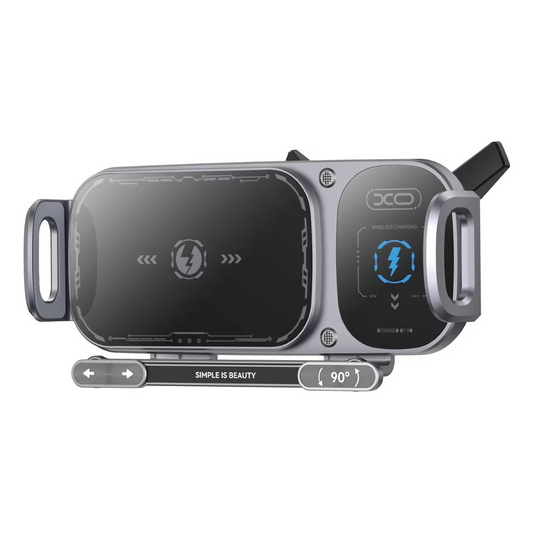 Carregador Auto Wireless XO Design WX041, 15W, 1.67A, Preto
