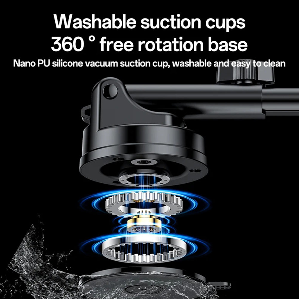 Carregador Auto Wireless Yesido C307, 15W, 1.67A, Preto