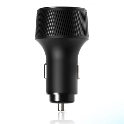 Carregador Auto Yesido Y31 Display, 18W, 3A, 2 x USB-A, Preto