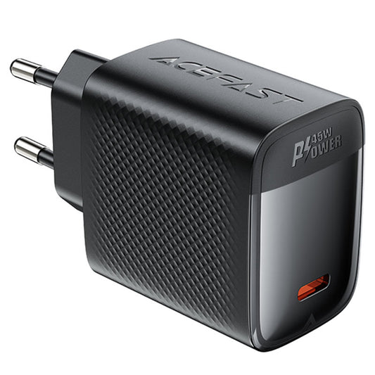 Carregador de Rede Acefast A112, 45W, 3A, 1 x USB-C, Preto