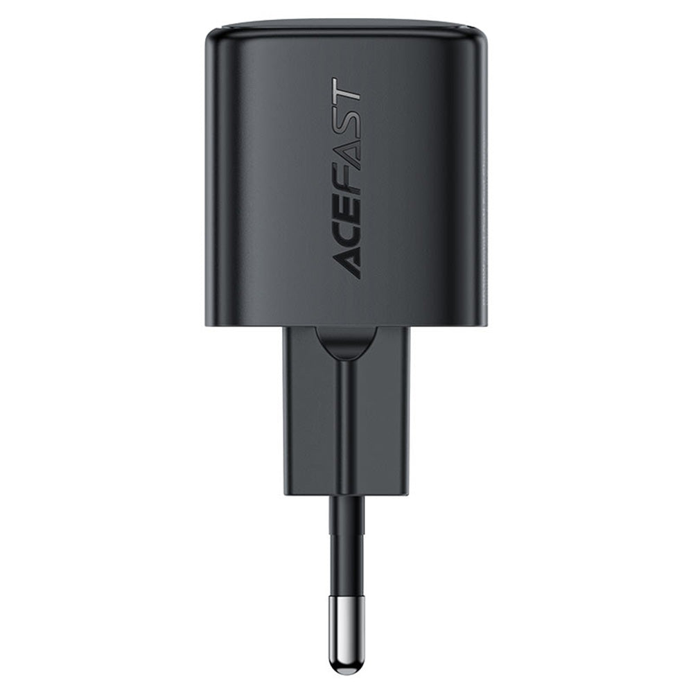 Carregador de Rede Acefast A118, 30W, 3A, 1 x USB-C, Preto