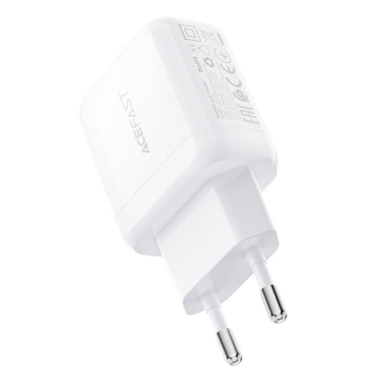 Carregador de Rede Acefast A130, 20W, 3A, 1 x USB-C, Branco