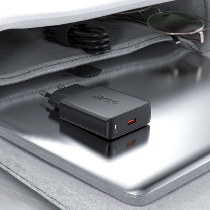 Carregador de Rede Acefast A65, 20W, 3A, 1 x USB-C, Preto