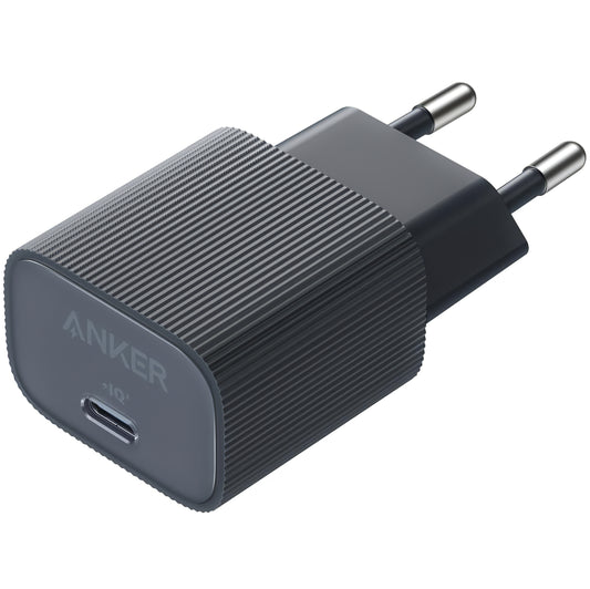 Carregador de rede Anker 511 Nano 4, 30W, 3A, 1 x USB-C, preto A2337G11 