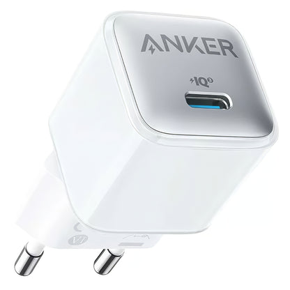 Carregador de rede Anker 512 Nano 3, 20W, 3A, 1 x USB-C, branco A2346G21 