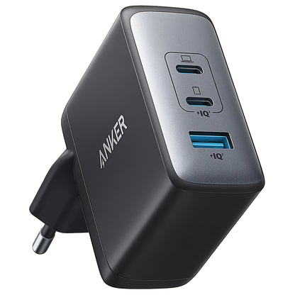 Carregador de rede Anker 736 Nano II, 100W, 3A, 1 x USB-A - 2 x USB-C, preto A2145G11 