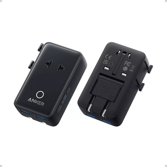 Carregador de Rede Anker Nano Travel, 20W, 3A, 2 x USB-A - 2 x USB-C, Preto A9215H11