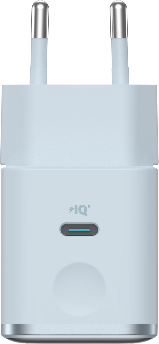 Carregador de Rede Anker Nano Display, 45W, 3A, 1 x USB-C, Azul A121DG31