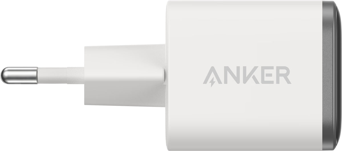 Anker Nano Display Wall Charger, 45W, 3A, 1 x USB-C, White A121DG21