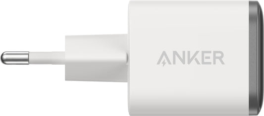 Carregador de Rede Anker Nano Display, 45W, 3A, 1 x USB-C, Branco A121DG21