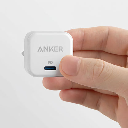 Carregador de rede Anker PowerPort III Cube, 20W, 3A, 1 x USB-C, branco A2149G21 