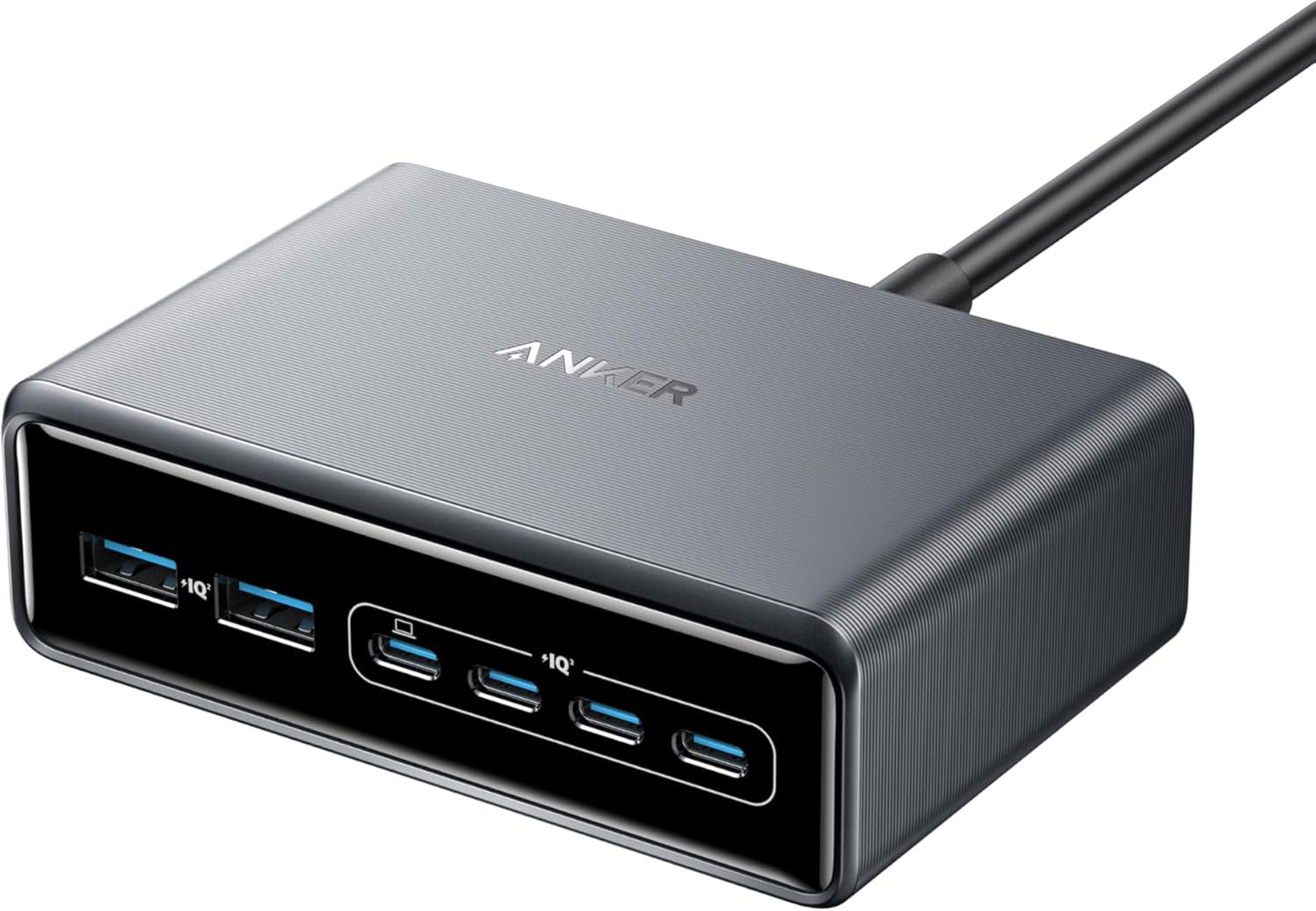 Carregador de rede Anker Prime, 200 W, 3 A, 2 x USB-A - 4 x USB-C, preto A2683341