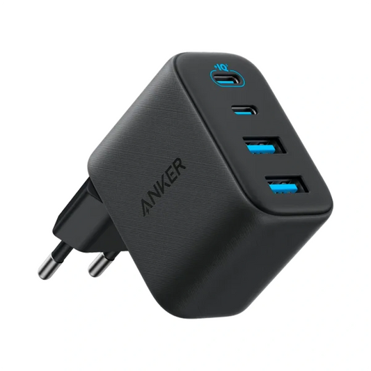 Carregador de Rede Anker Zolo, 50W, 3A, 2 x USB-A - 2 x USB-C, Preto