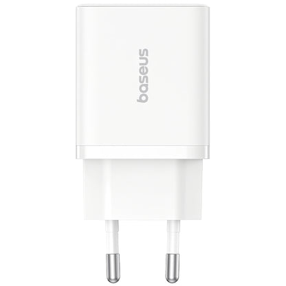 Carregador de rede Baseus Cube, 30 W, 2,4 A, 1 x USB-A - 1 x USB-C, branco P10111404213-00 