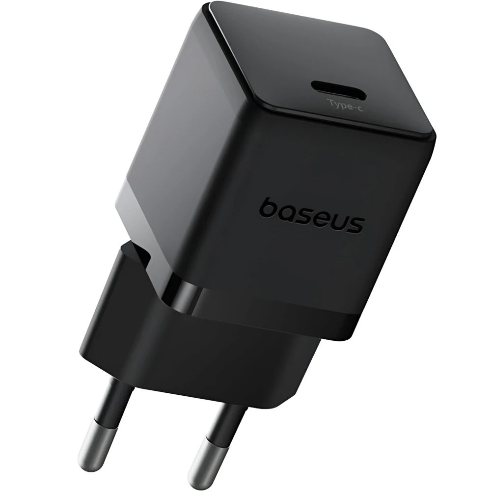 Carregador de Rede Baseus Palm, 20W, 3A, 1 x USB-C, Preto P10111602113-00
