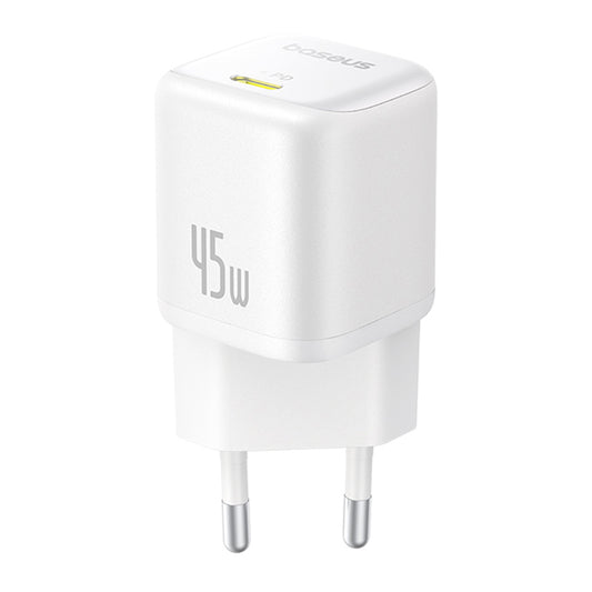 Carregador de Rede Baseus PicoGo, 45W, 3A, 1 x USB-C, Branco P10176800213-00
